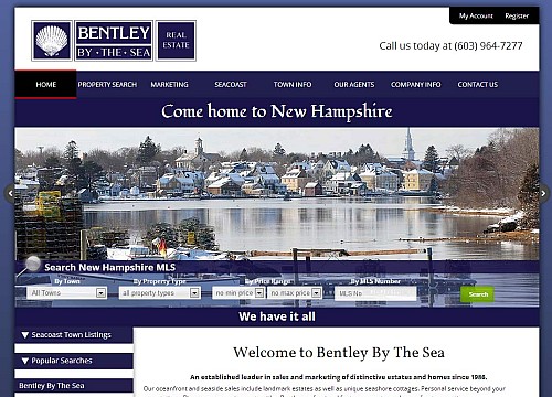 Bentley By The Sea Real Estate Website