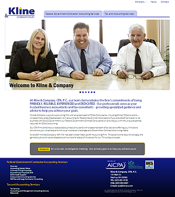 Kline & Company Website